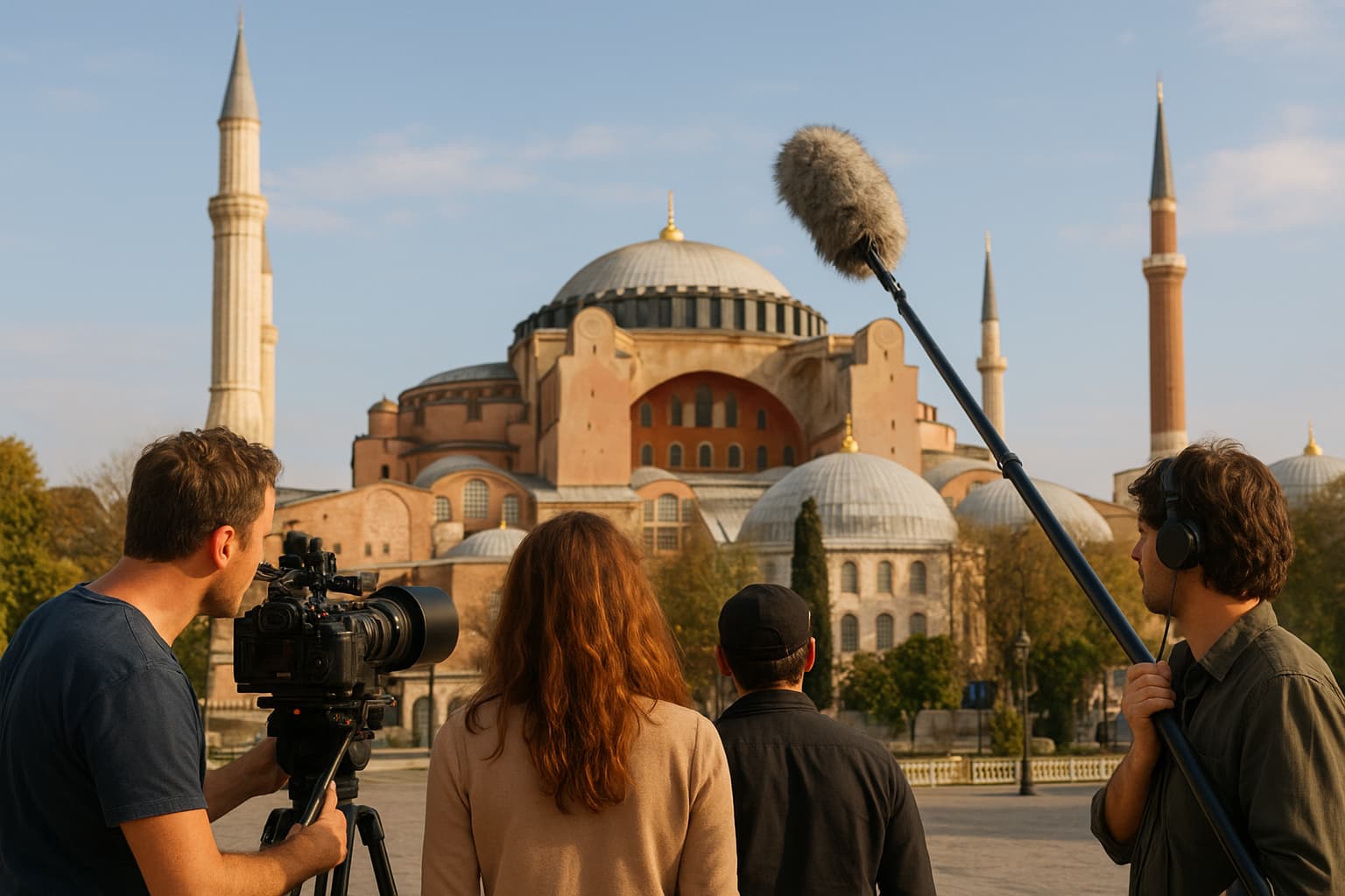 پشت صحنه اماکن تاریخی استانبول